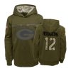 2018 salute to service aaron rodgers youth hoodie