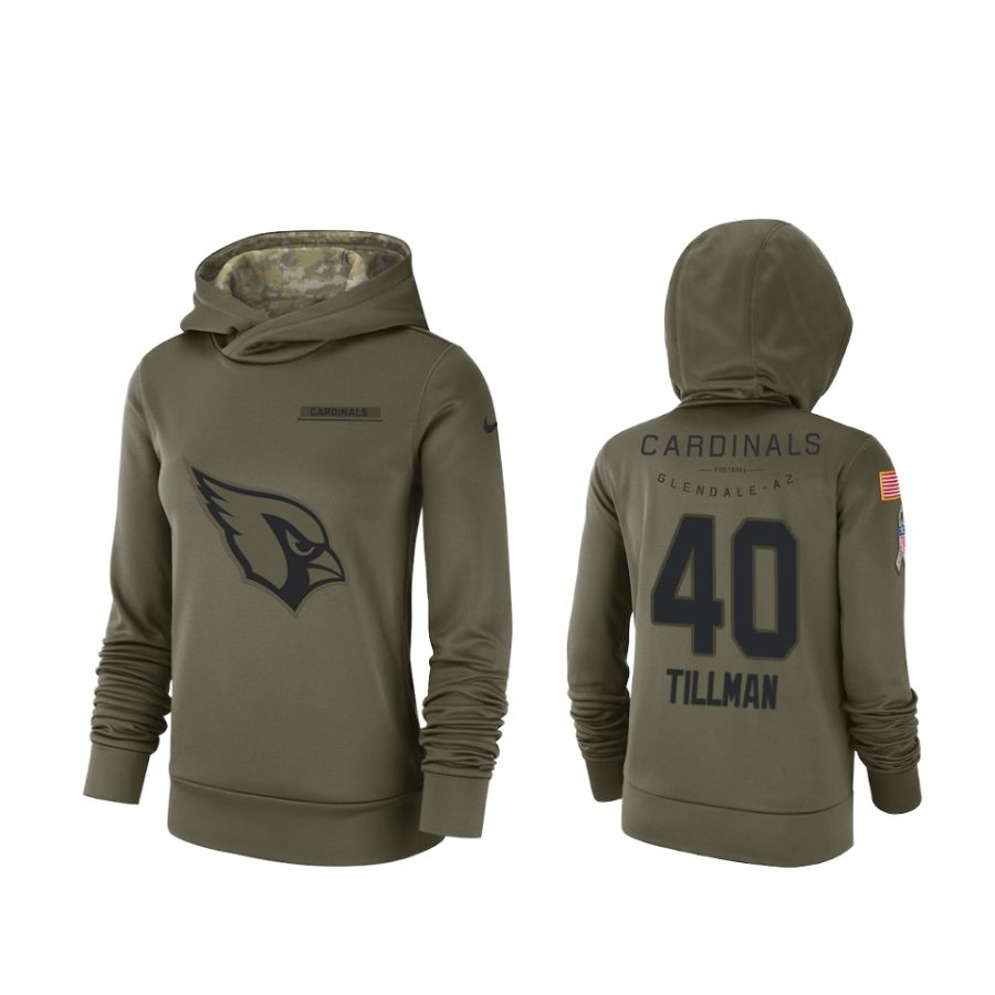 2018 salute to service pat tillman womenhoodie