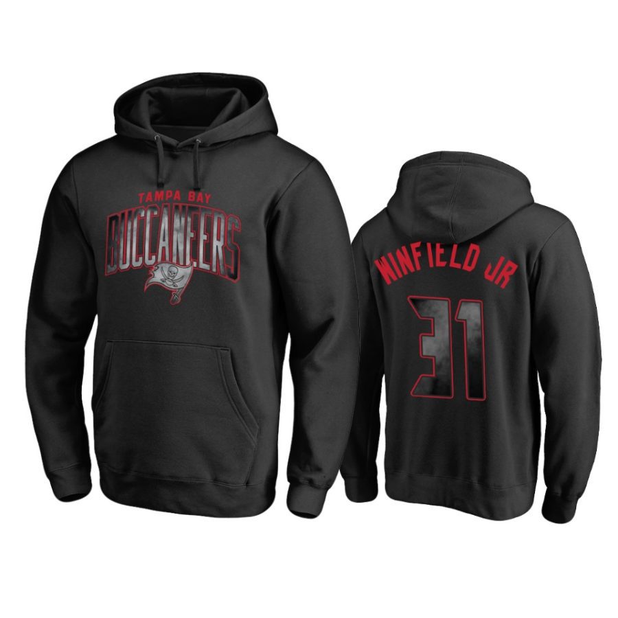 antoine winfield jr. buccaneers black arch smoke hoodie