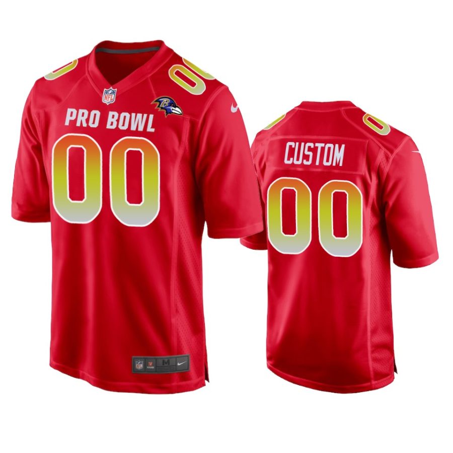 baltimore ravens 00 custom 2019 pro bowl jersey