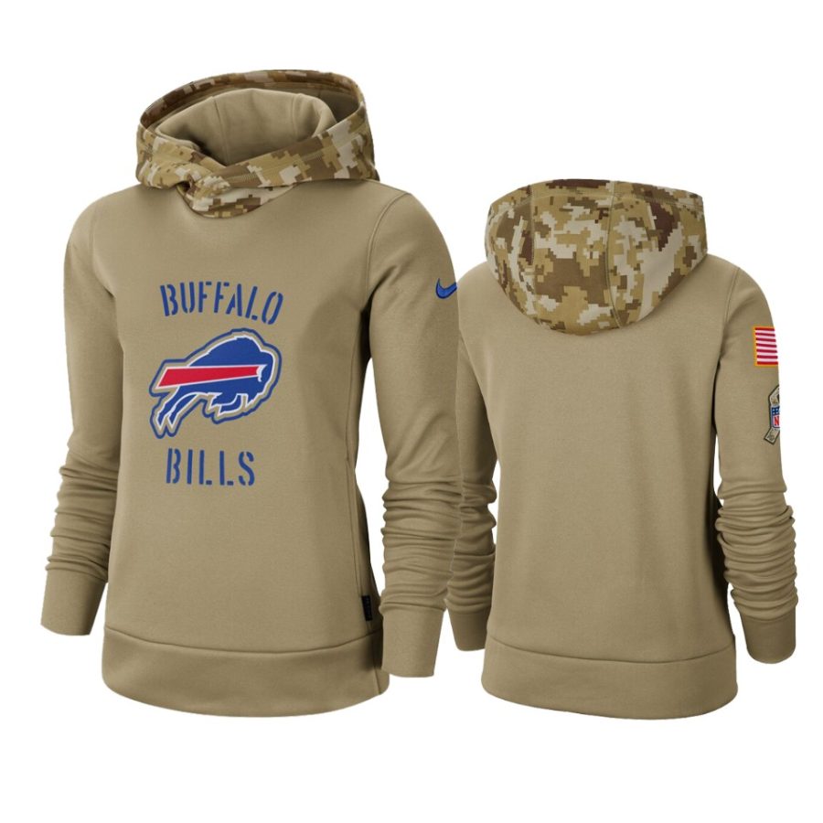 bills khaki 2019 salute to service pullover hoodie