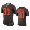 browns dernest johnson brown alternate legend jersey