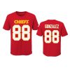 red youth tony gonzalez t shirt