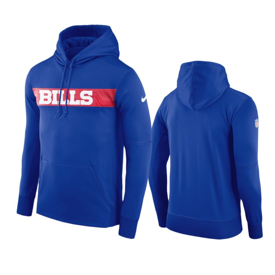 royal team sideline pullover hoodie