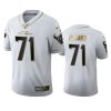 texans tytus howard white golden edition 100th season jersey