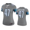 women alex anzalone lions color rush legend steel jersey