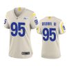 women bobby brown iii rams game bone jersey