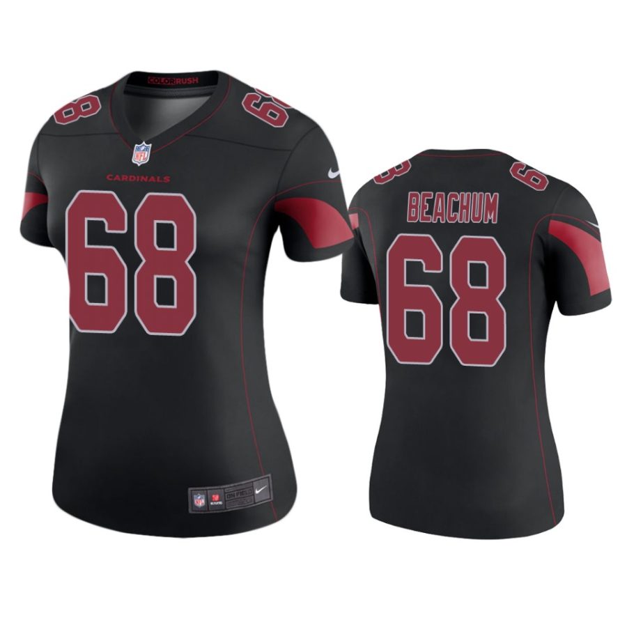 women cardinals kelvin beachum black color rush legend jersey