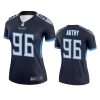 women denico autry titans navy legend jersey