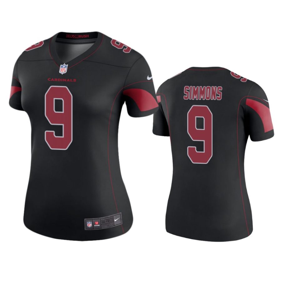 women isaiah simmons cardinals color rush legend black jersey