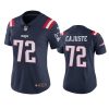 women yodny cajuste patriots color rush limited navy jersey