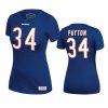 womens bears walter payton navy retired player t shirt